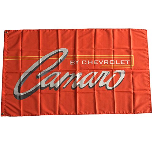 Mccoco Camaro Flags Banner 3x5ft 90x150cm 100 Polyester Canvas