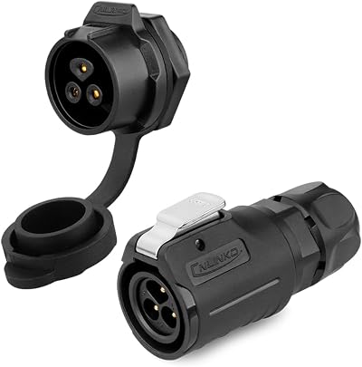 CNLINKO LP-16 3 Pin M16 Waterproof Connector IP68 Quick Plug Aviation Socket