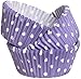 Wilton Purple Dots Baking Cups, 75 Count