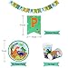 HAPYCITY 164 Pieces Dinosaur Party Supplies Set Serves 16 for Kids Birthday Theme Party Baby Shower School Party Daily Dinner