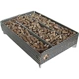A-MAZE-N Amazen Pellet Smoker with Pitmasters Choice Pellets, 5" L x 8" W