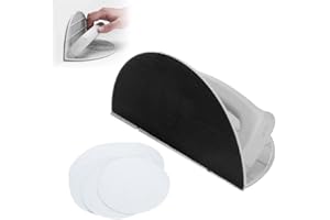 GINTBN Drywall Corner Sander,Right Angle Semi-Circular Angle Sanding Tool + 10Pcs Sandpaper,Hand Sander for Corner Wall Cleaning and Polishing