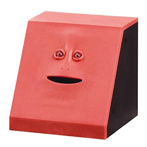 Hstyaig Face Coin Bank Money Eating Coin Bank Battery Powered