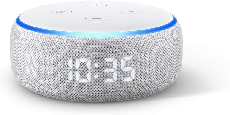 Newモデル Echo Dot 第3世代 - スマートスピーカー時計付き with Alexa、サンドストーン + Amazon Music Unlimited (個人プラン4か月分 *以降自動更新)