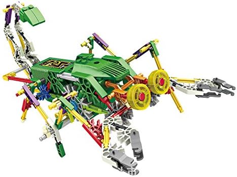 Motorial jungle Robot :scorpion - Robotic Building Set Block Toy ,Battery Motor Operated,3D Puzzle Design Jungle Robot Figure for kids and adults,Sturdy Enough