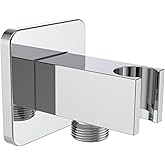 All Aquaiaw Water Supply Elbows are Without Nipples. Aquaiaw Wall Supply Elbow with Flange. Tapered 1/2 NPT Female Inlet, Bra