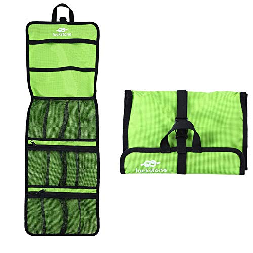 LUCKSTONE 420D Oxford Cloth Rock Climbing Safety Harness Hook Rope Hanging Storage Climbing Bags - Yellow