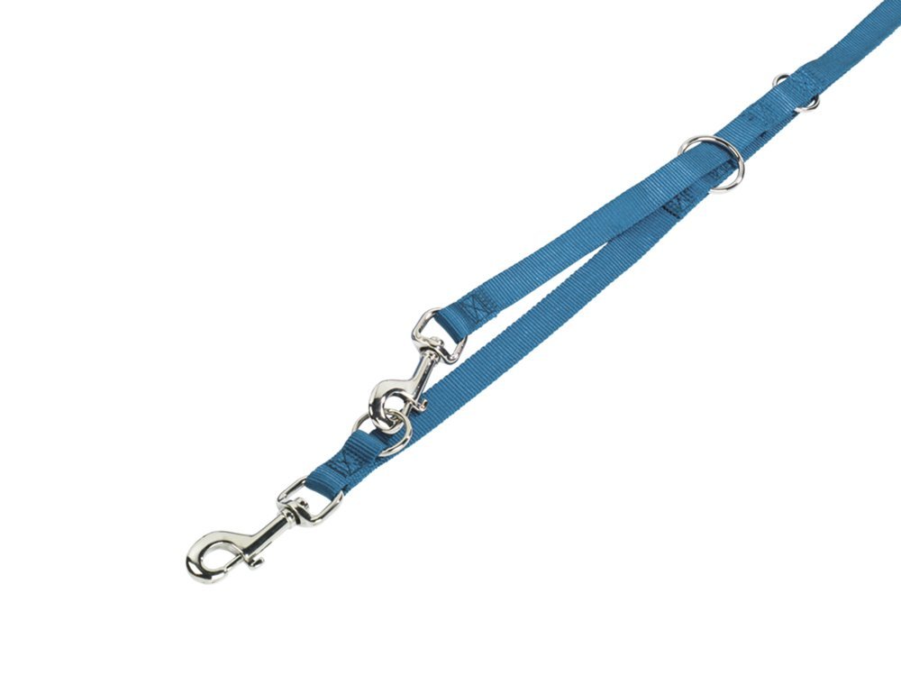 Nobby Classic Dog Leash, 200 cm/20 mm, Light Blue — image 1