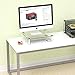SimpleHouseware Computer Monitor Riser, Glassthumb 2