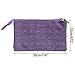 BTSKY Pencil Case with 3 Pockets- High Capacity Pen Bag Makeup Pouch Students Stationery Pencil Organizer (Purple)