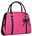 COOFIT Lady Handbag Little Bow Leisure Top-Handle Bags Shoulder Bag Purse (Rose)