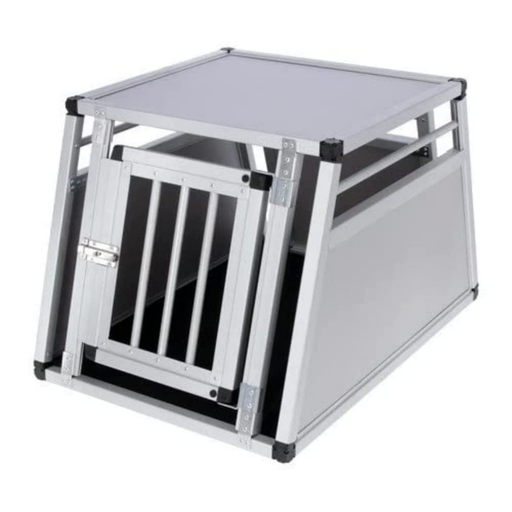 Kerbl Alu One Door Transport Box, 92 x 65 x 65.5 cm