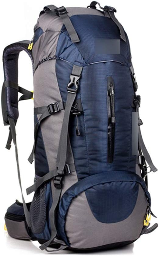 JITALFASH JITALFASH 50L Large Waterproof Travel Bags Rucksack Men Nylon Outdoor Camping Hiking Bicycle Backpacks DarkBlue