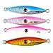 Aorace 4pcs/lot 40g Metal Jig Jigging Lure Lead Jig Lead Fish Sea Fishing Lure Crankbaits Mixed Colors