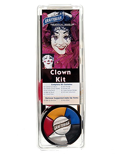 Deluxe Clown Makeup Kit - ST