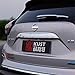 BEHAVE Chrome Rear Trunk Lid Tailgate Door Cover Trim, Molding Trim Molding Cover fit for Nissan Murano 2015 2016 2017 2018,Pack of 1 Piece of Door Trunk Lid Cover Decorate Trim Cover