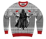 Star Wars Darth Vader and Stormtrooper Elves Ugly Christmas Sweater (Medium)