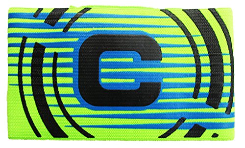 Ancefine Stripe Elastic Youth Soccer Captain Armband,5-Pack (Mix Color) - Thumbnail 6