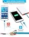 Micro USB Cable, Nylon Micro USB Metal Male & Braided Nylon USB Charger Cable Colorful Computer Cables & Interconnects Android Cell Phone Cables 10FT/3M Extra Long High Speed USB 2.0 Sync-Charging