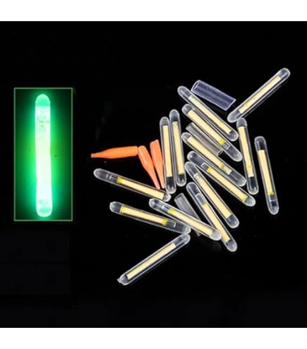 Glow Sticks For Fishing Rods Glow Stick 20 Packs Fluorescent