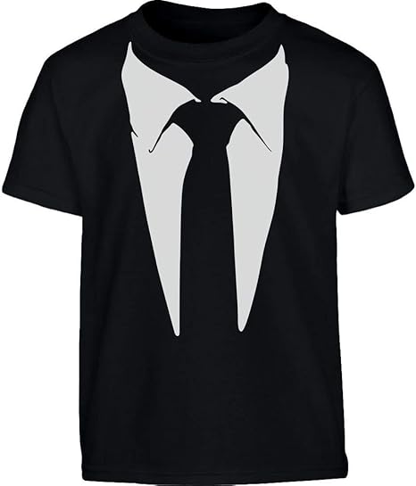 maglietta con cravatta