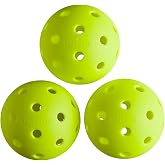 WILSON TRU 32 Pickleball Ball - 3 Balls, Yellow