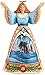 Jim Shore for Enesco Heartwood Creek 4.75-Inch Nativity Angel Figurine, Mini