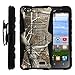 Huawei Raven LTE Cover, Huawei Raven LTE Holster, Two Layer Hybrid Armor Hard Cover with Kickstand and Unique Graphic Images for Huawei Raven LTE H892L by MINITURTLE - Hunter Camouflage