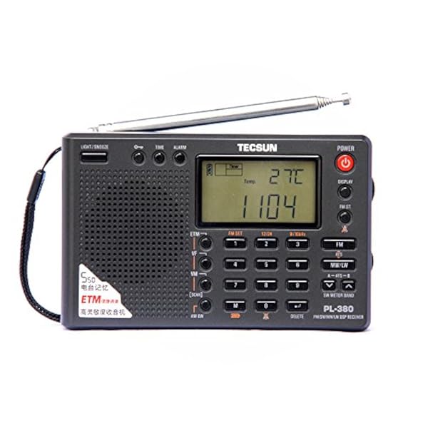 Radio TECSUN PL-380 FM AM Onda Corta DSP ETM