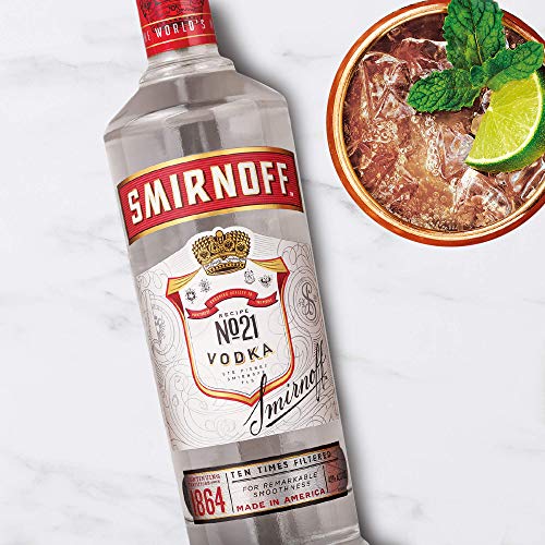Smirnoff Red Label Vodka (1 x 1 l) – Bild 8
