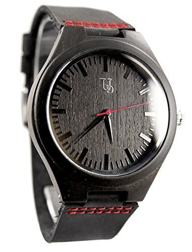 mens wooden watch engraved