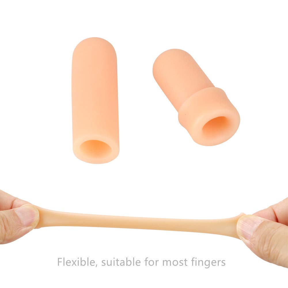 Finger Cot Gel Finger Protector Finger Brace Support Finger Gloves Waterproof Finger Eczema