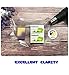 WEIWEI - 12 X 16 inch 200PCS 100 Gauge Odorless PVC Heat Shrink Wrap Bags with Vent Hole