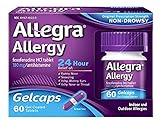 Allegra Allergy 24 Hour Gelcaps, 60 ea