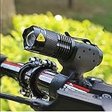 1 X CREE Q5 3W Led 350 Lumens mini Flashlight Zoomable Torch AA