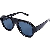 OTICALA Retro Aviator Sunglasses for Women Square Chic Classic Trendy Fashion Oversized 70s Style Sun Glasses