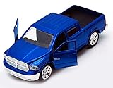 Jada Toys 2013 Dodge Ram 1500 Pickup Truck Collectible Diecast Model Car Blue