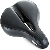 Most Comfortable Bike Seat for Women- Padded Bicycle Saddle with Soft Cushion – Replacement Bike Saddle Improves Riding Comfort on Your Exercise Bike – Women’s Bicycle Seat