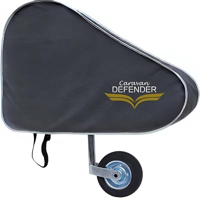 Caravan Defender Tow Hitch Cover Universal Waterproof 62x90cm with Straps
