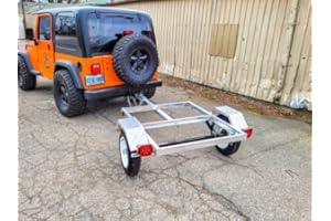 FREEDOM GALVANIZED Utility Trailer with 40in. x 48in. 1,060-Lb. Capacity