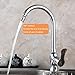 bretoes 360°Multi-Function Double-Flow Bathroom Kitchen Sink Rotating Faucet Spray Aerator Water Saving Device 55/64 Inch - 27UNS Female Thread (style2)
