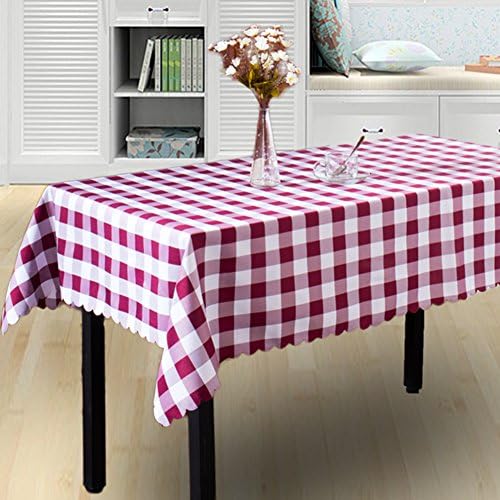 simple and fashionable Plaid tablecloth/ square round table cloth fabric/Hotel restaurant coffee table square round table cloth-E 45x45cm(18x18inch)