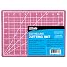 US Art Supply 9" x 12" PINK/BLUE Professional Self Healing 5-Ply Double Sided Durable Non-Slip PVC Cutting Mat Great for Scrapbooking, Quilting, Sewing and all Arts & Crafts Projects primary