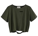 SweatyRocks Women's Summer Short Sleeve Tee