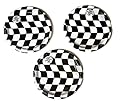 Open Wheel Indy Car Racing Checkard Flag Party Plates (24)