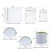 Yazer Laundry Wash Bag 6-Pack Durable Mesh Wash Laundry Bag Blouse, Hosiery, Stocking, Underwear, Bra and Lingerie Travel Laundry Bag with Premium Zipper