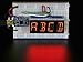 Display Development Tools Quad Alphanumeric Display - Red 0.54 Digits w/ I2C Backpack (1 piece)