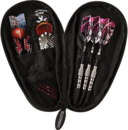 Casemaster Classic Pockets Quiver 3 Dart, Black Nylon Case Toys