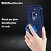 Elegant Choise Galaxy S9 Case, Hybrid Slim Ring Holder Shockproof Kickstand Soft Protective Case Fit Magnetic Car Mount for Samsung Galaxy S9 (Blue)