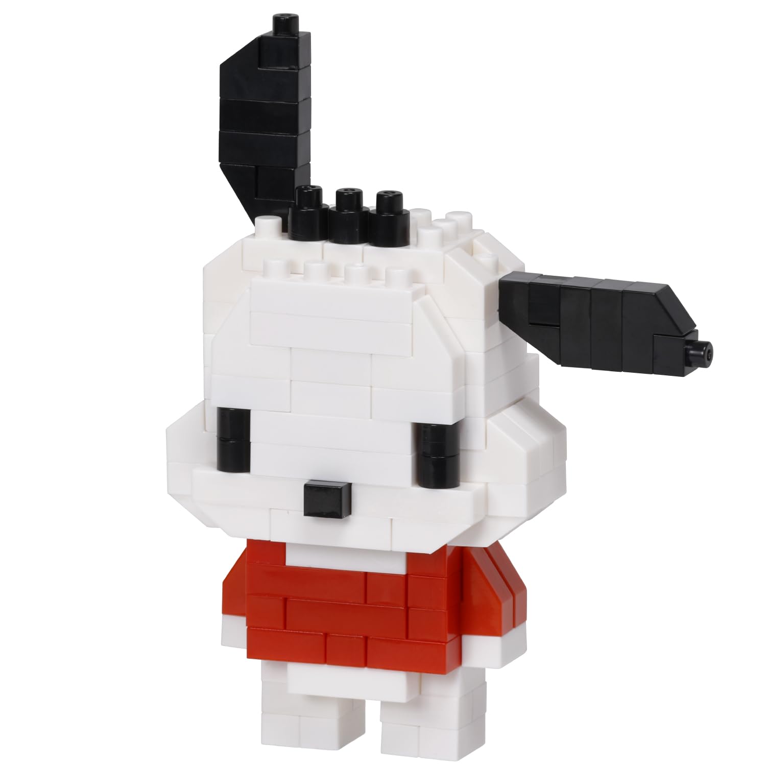 nanoblock Sanrio Pochacco Model NBCC181 Building Blocks Puzzles For Adults And Kids | Plastic Model Kits With Mini Bricks Make Great Sanrio Gifts For Boys Girls And Adults Age 12+